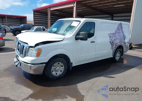 2013 Nissan Nv Cargo Nv1500 Sv V6 из США, поврежденный, VIN 1N6BF0KL9DN111974